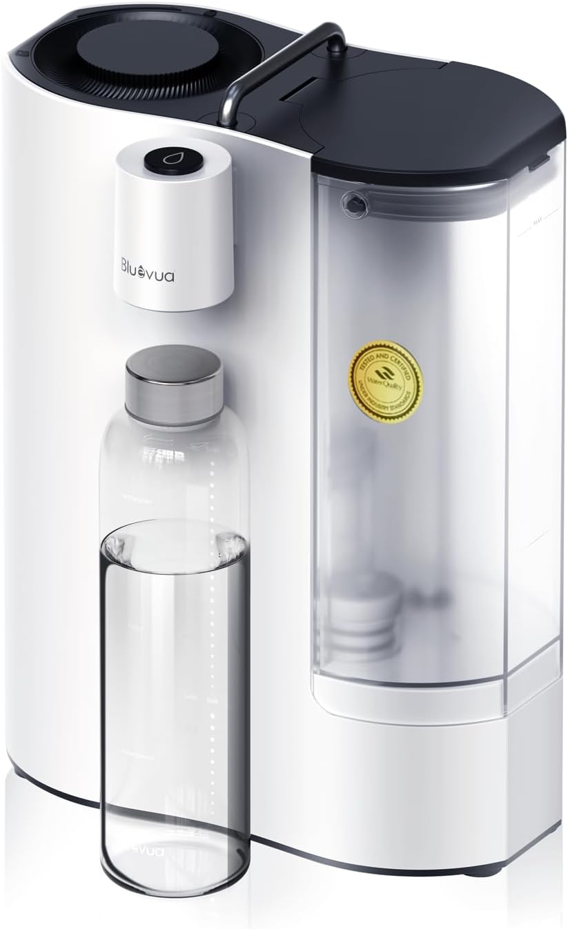 Bluevua RO100ROPOT Travel countertop reverse osmosis in white