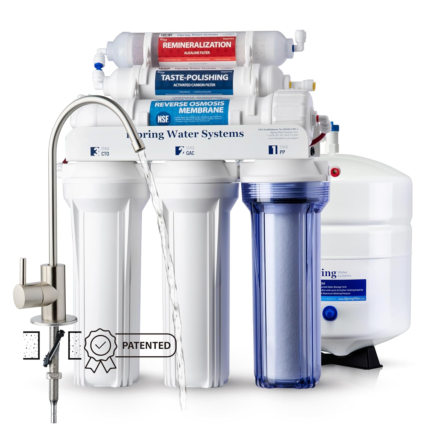 iSpring RCC7AK under-sink RO