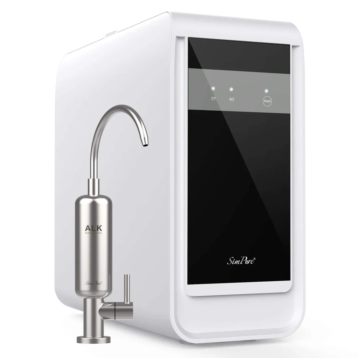 SimPure Q3-600A 600GPD tankless under-sink RO with alkaline filter